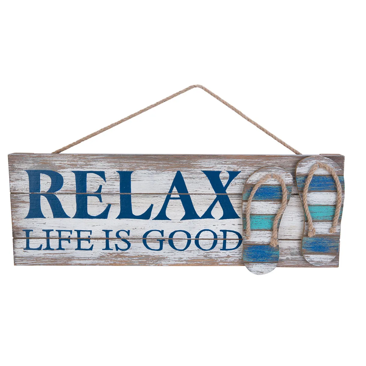 Relax with Flip Flops Sign