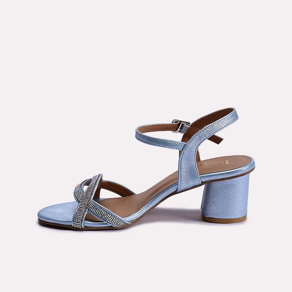 Rosina Blue Heel Sandals 0421171