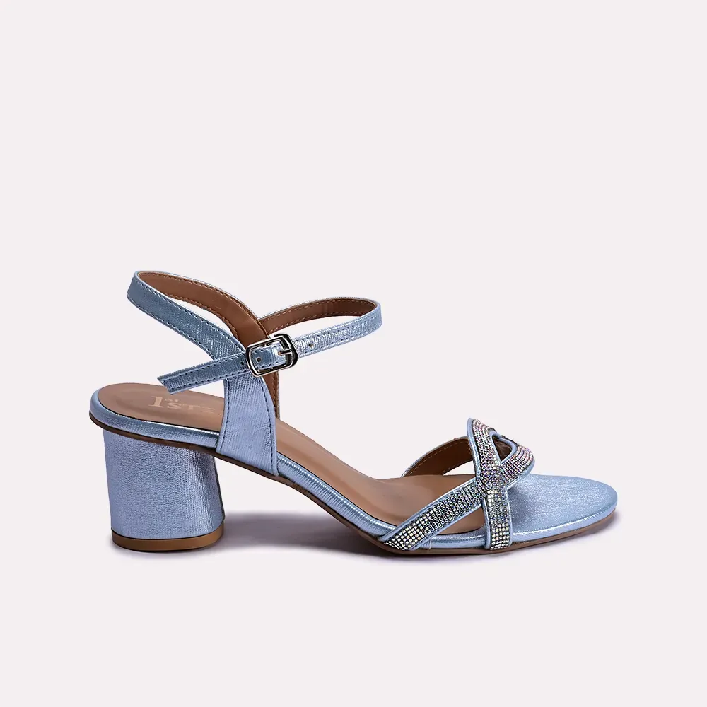 Rosina Blue Heel Sandals 0421171