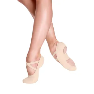 So Danca Bliss Adult Stretch Canvas Ballet Slippers - Sand