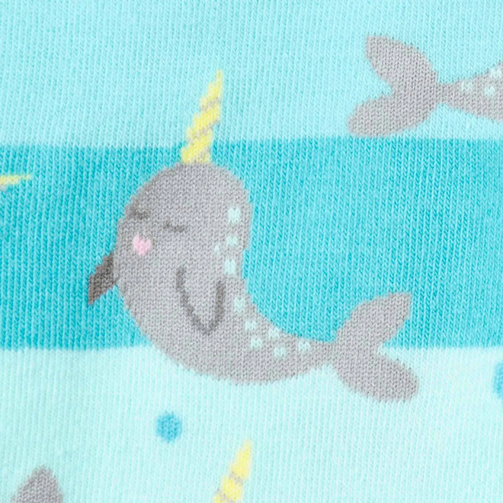 Sock It To Me Women's Funky Knee High Socks - Unicorn of the Sea