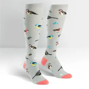 Sock It To Me Women's Knee High Socks - Birds of a Feather