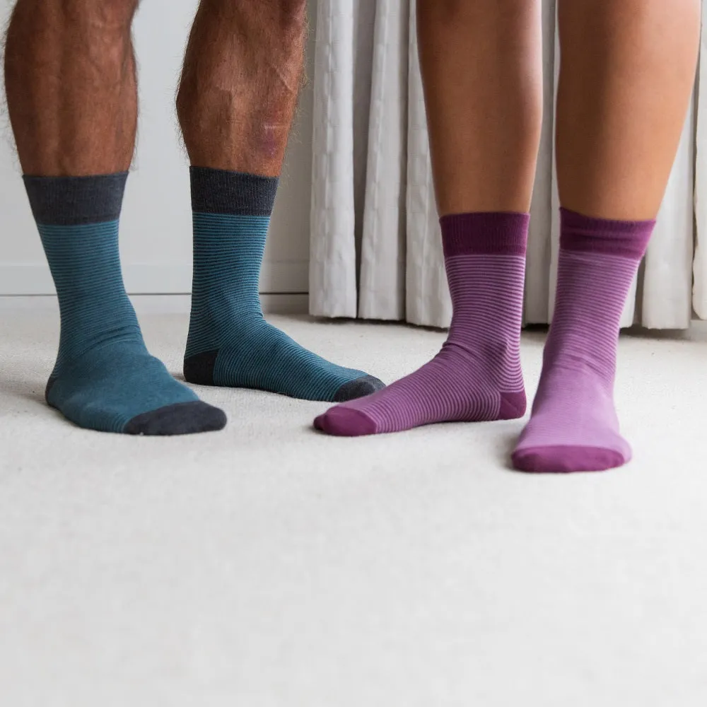 Striped Socks - 98% Organic Cotton