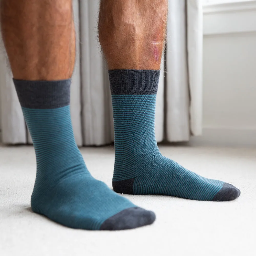 Striped Socks - 98% Organic Cotton