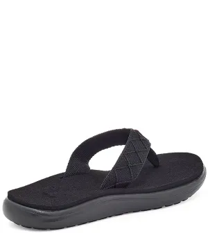 Teva Womens Voya Flip-Flop Mahani Black 9 US Pair of Shoes