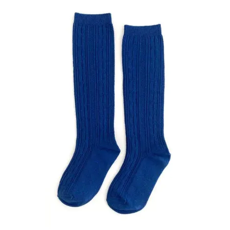 The Little Stocking Co - Knee High Socks - Classic Blue