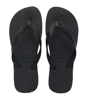 Top Flip Flops - Black