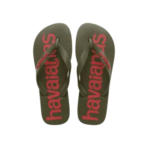 Top Logomania 2 Flip Flops