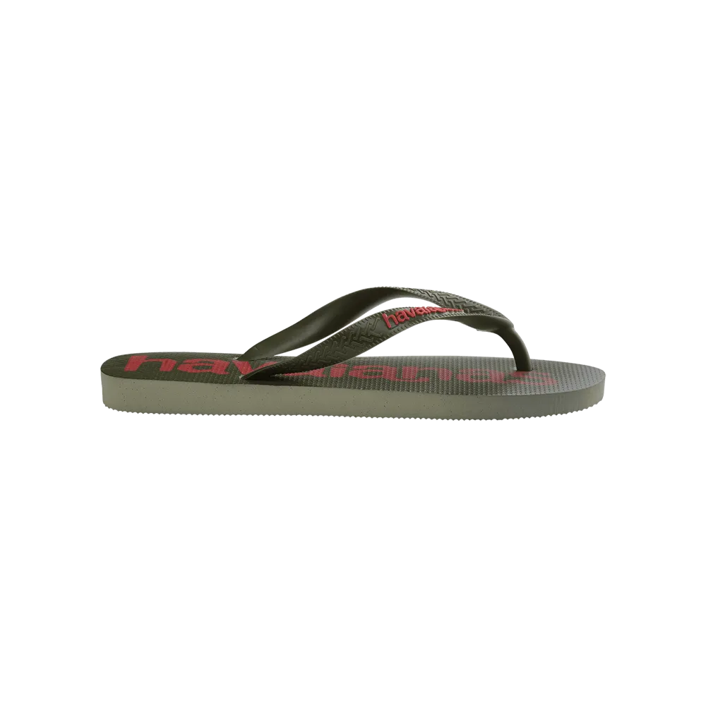 Top Logomania 2 Flip Flops