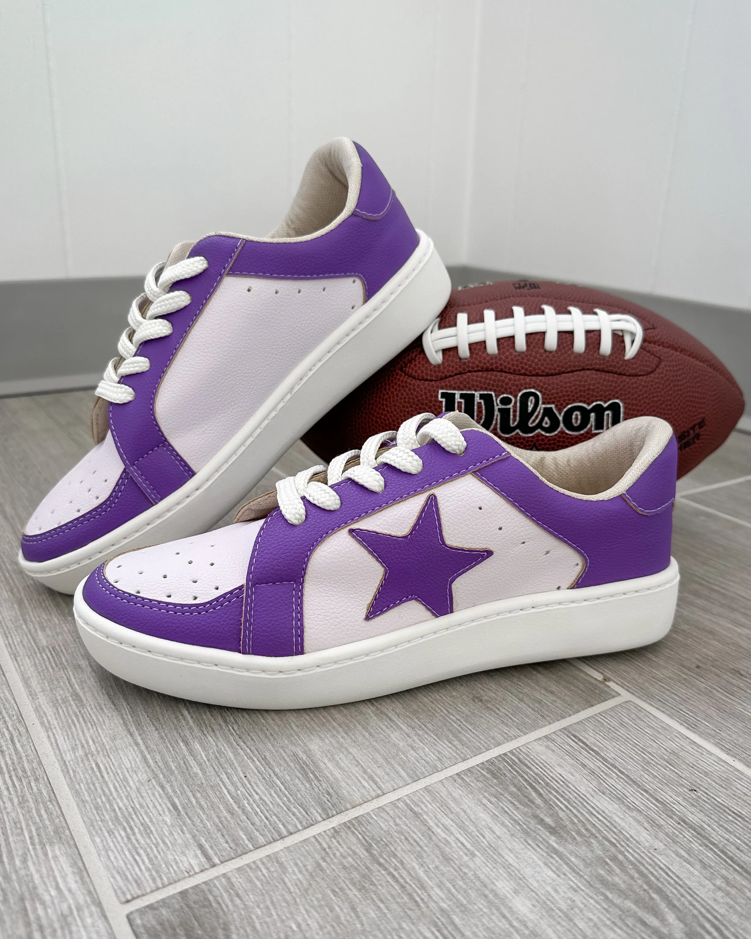 Victory Star Sneakers - Purple