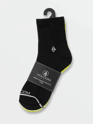 Volcom Women's The New Crew 3Pk Socks