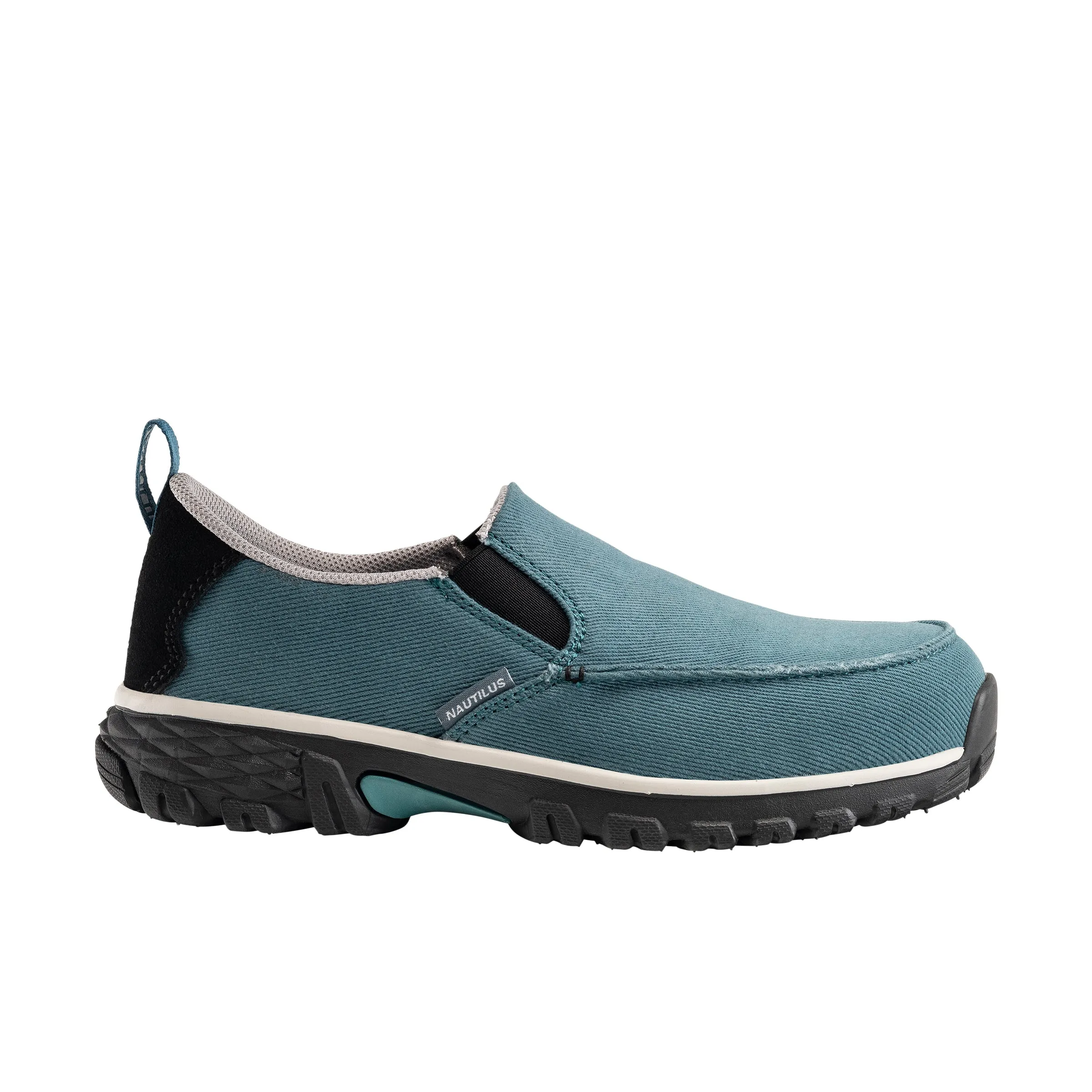 Women's Breeze Laguna Blue Alloy Toe SD10 Slip-On Work Shoe