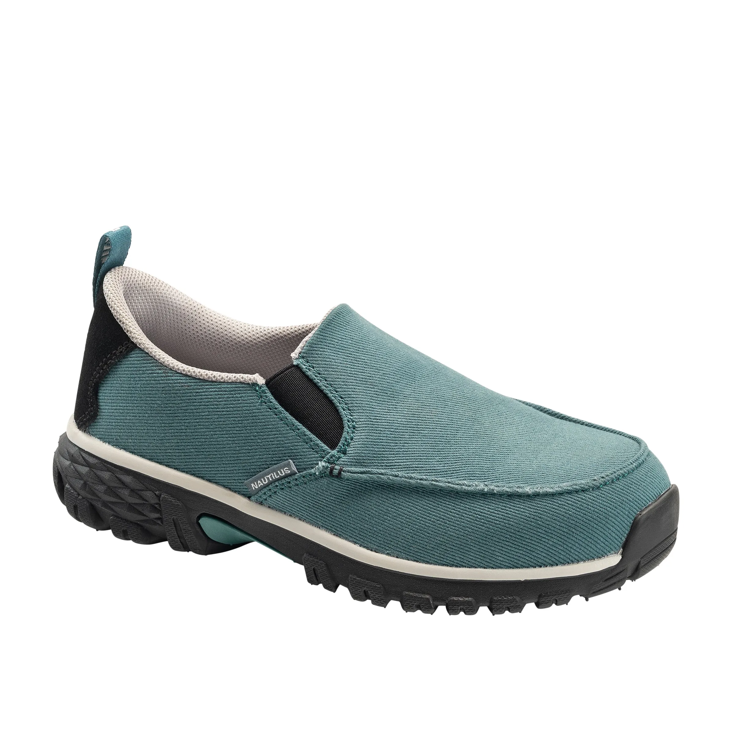 Women's Breeze Laguna Blue Alloy Toe SD10 Slip-On Work Shoe