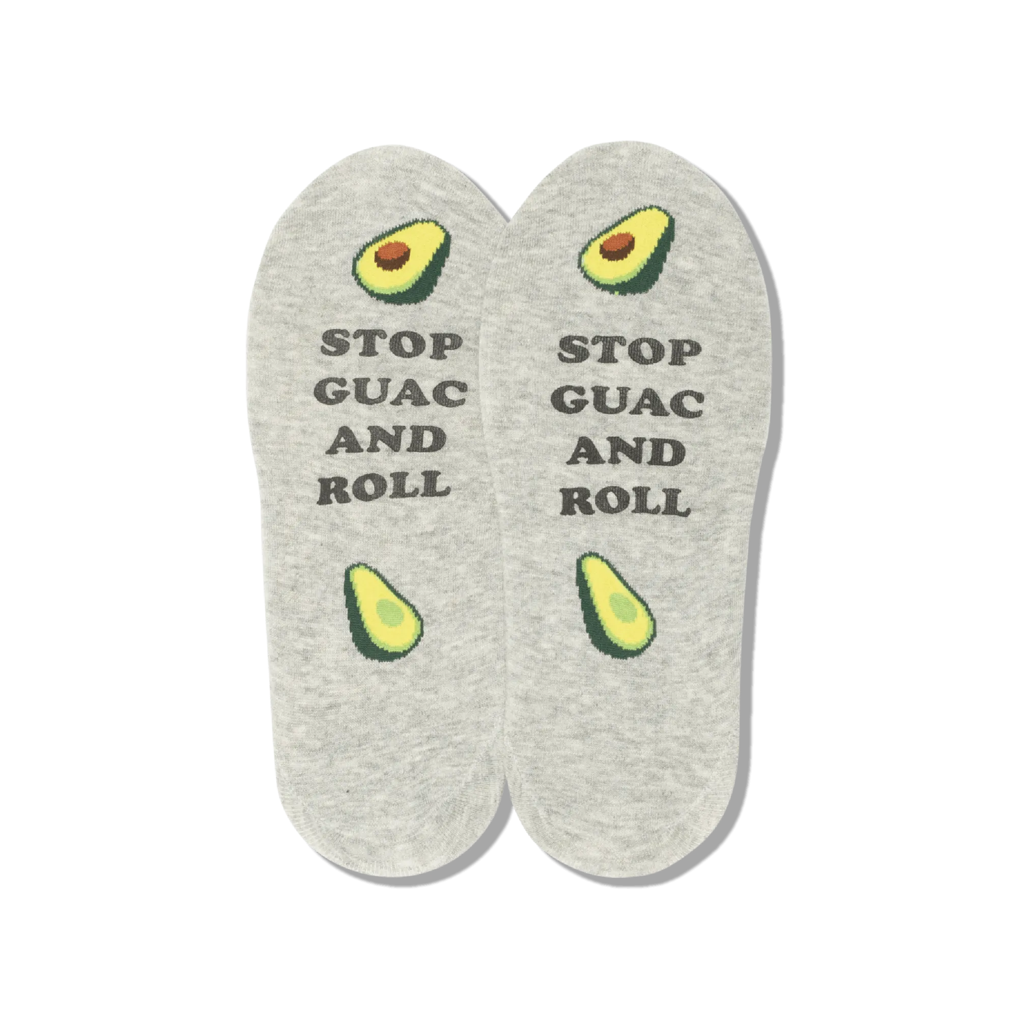 WOMEN'S STOP GUAC AND ROLL NO SHOW SOCKS