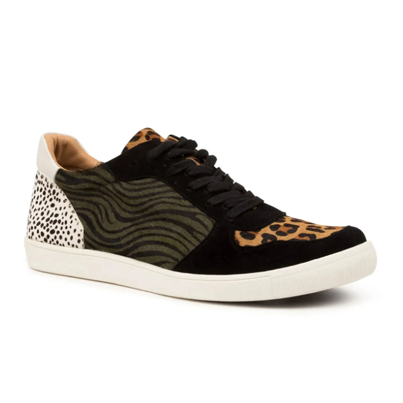 Ziera Doreen Wide Sneaker (Women) - Black Multi