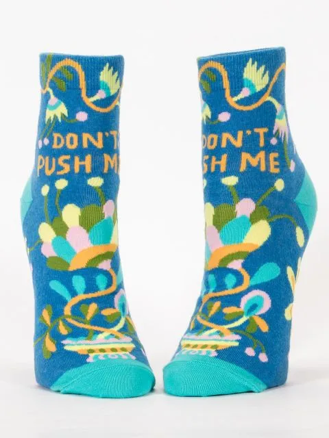 ZZNA-11/24_Women's Don't Push Me Ankle